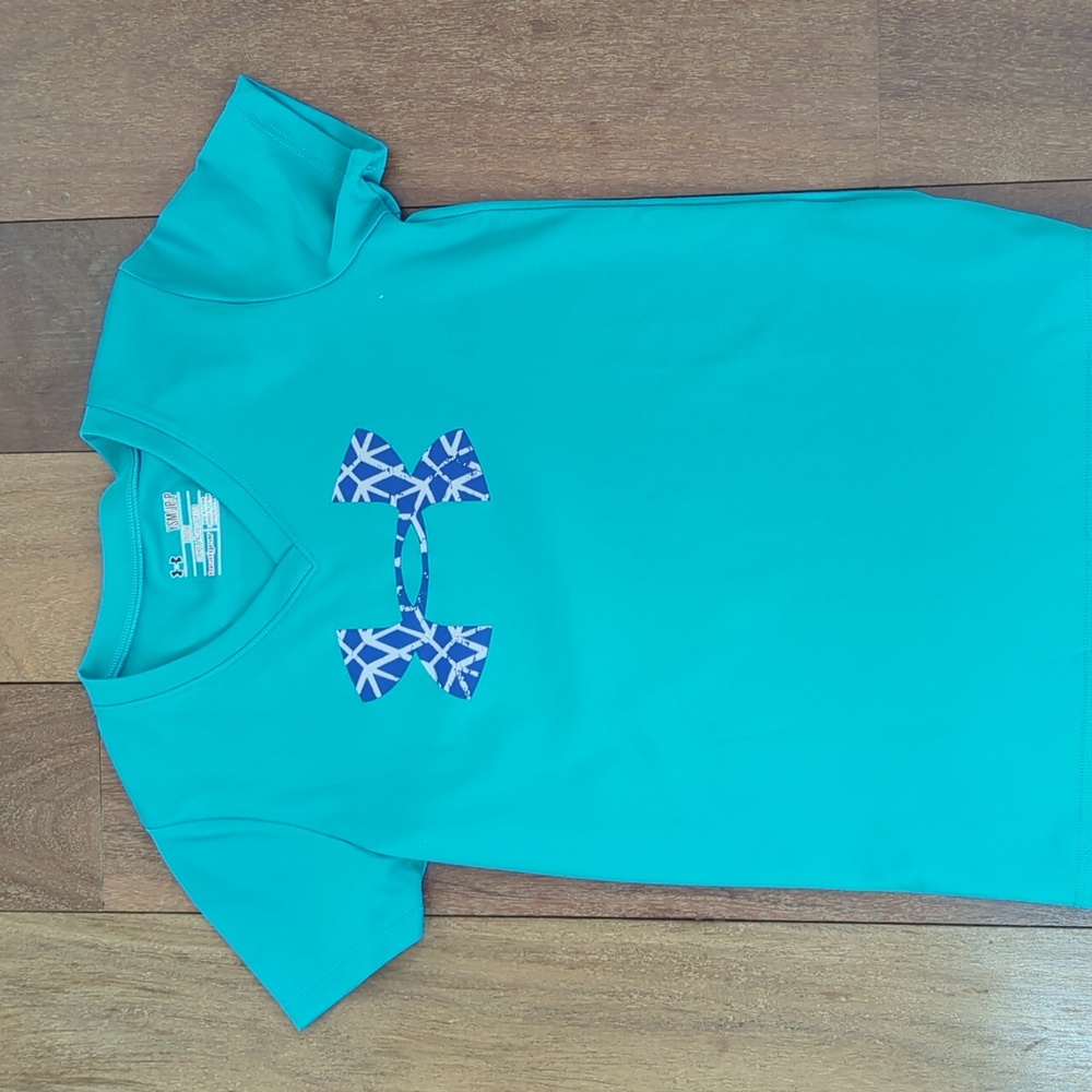 under armour girls heat gear shirt sleeve shirt